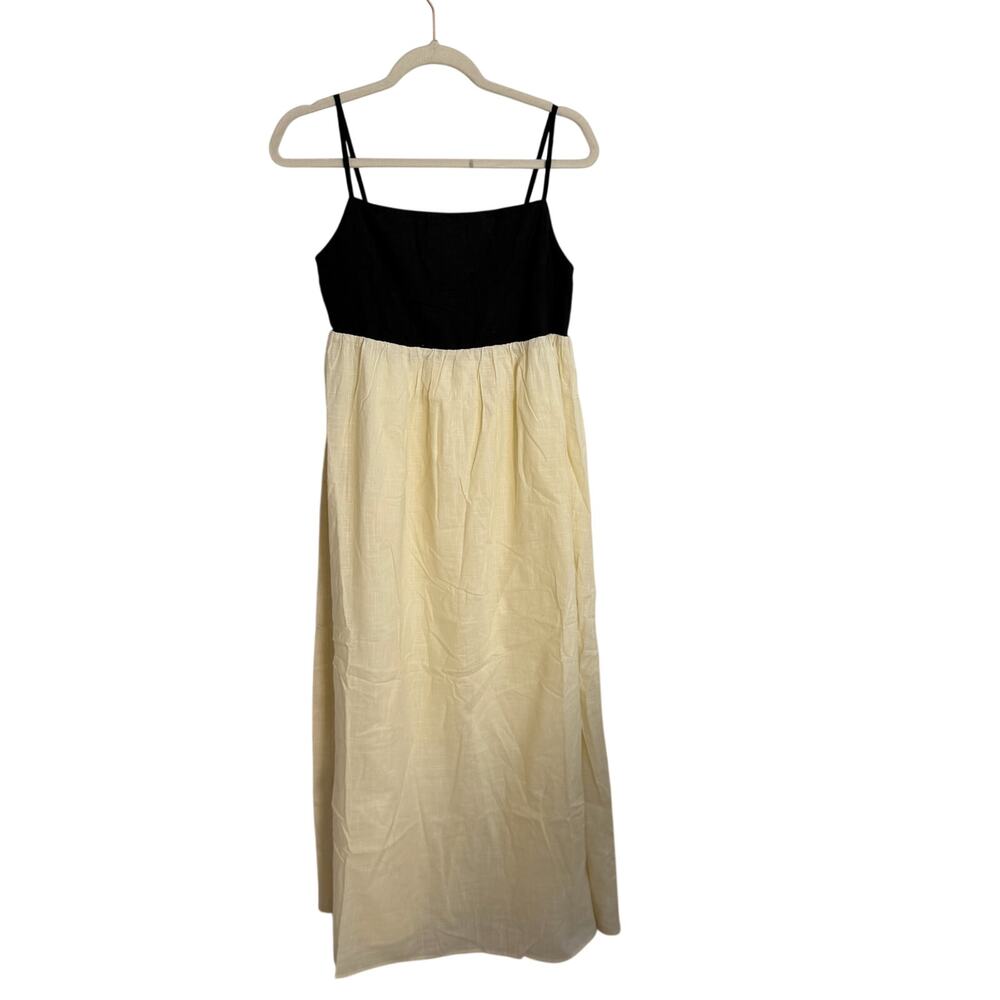 La lavon Maxi smocked back dress NWOT size large